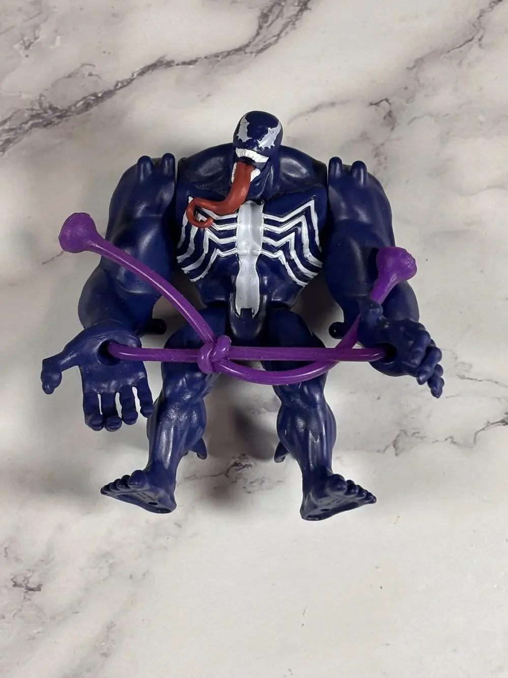 Marvel Ultimate Spider-Man Power Webs Spider Swat Venom Action Figure 3.75” 2012